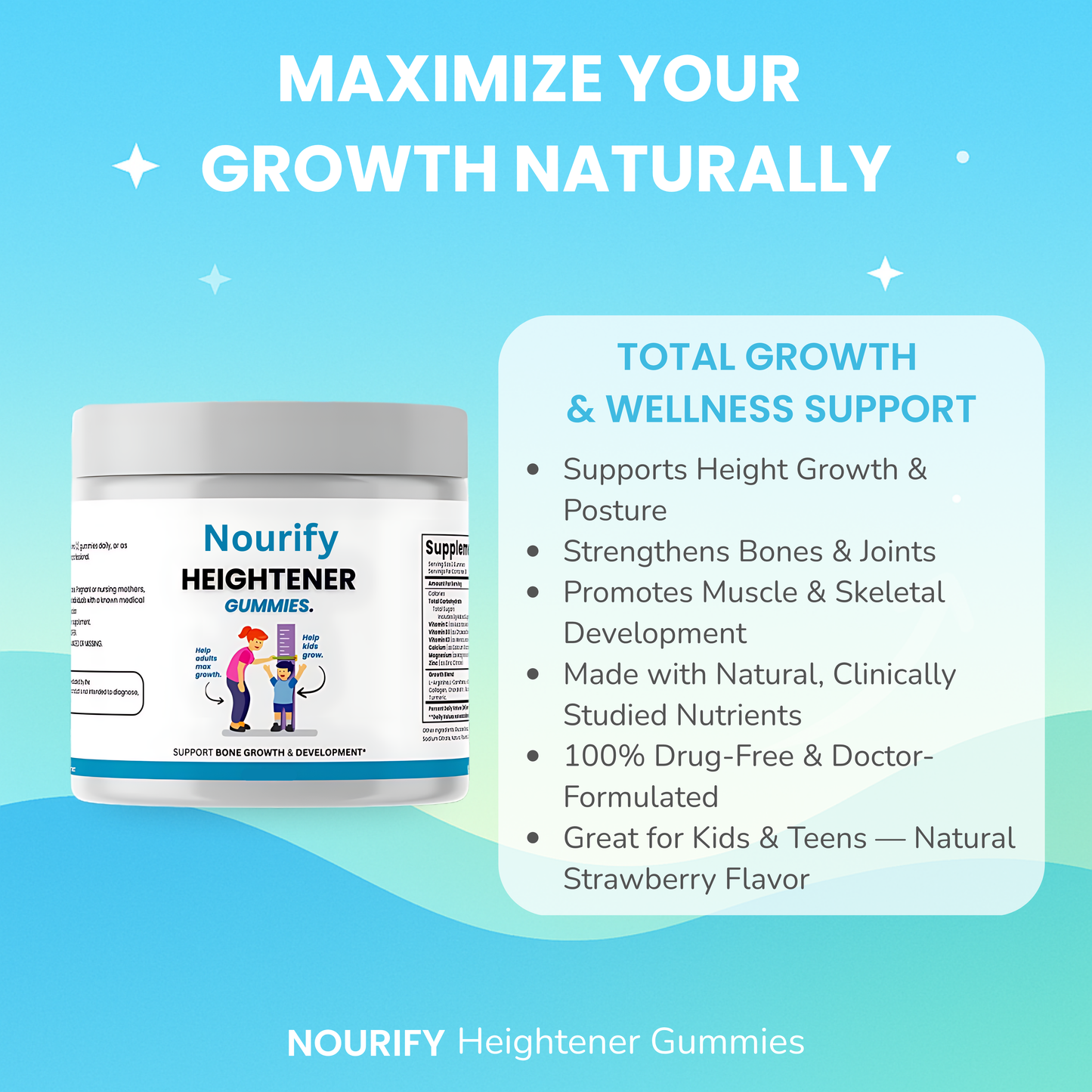 Nourify Heightener Gummies