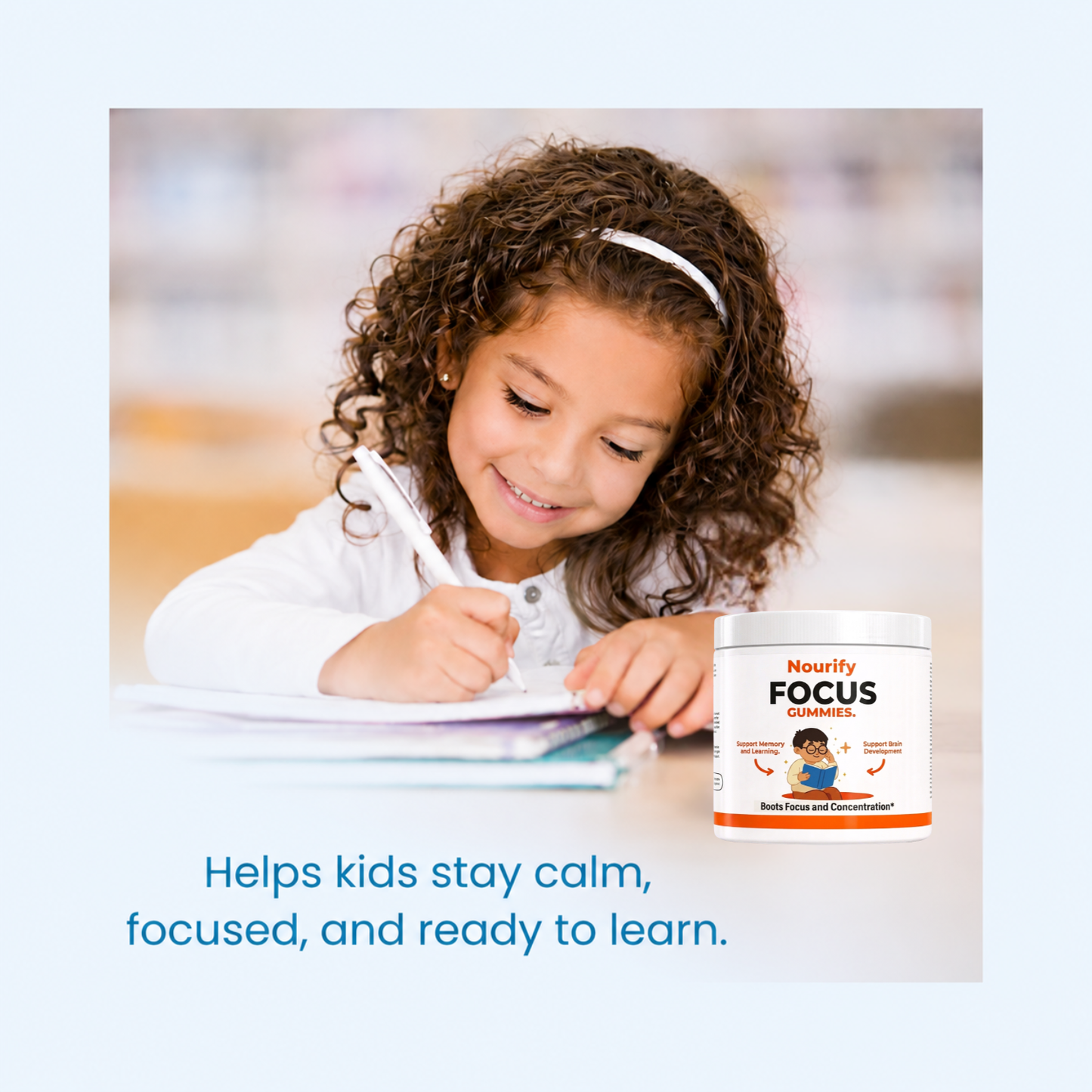 Nourify - Gomitas para la concentración infantil